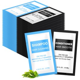 Travel Size Shampoo and Conditioner Set Packets Bulk,200 Pack 0.35 fl oz