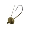 Buckeye FIGP116 1/16-Ounce Flick-It Jig, Green Pumpkin Finish