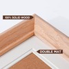 Gmllary 11x14 Collage Picture Frame Natural Wood, 5-4x6 Photo Frame,1