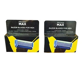 PROWIN Max Razor Blades for Men, Pack of 3, Double Pack