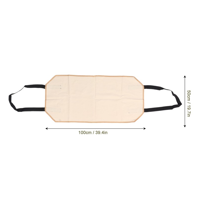 Large Canvas Firewood Carrier Log Bag Indoor Fireplace Log Carrier