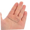 Gatuida 300pcs Double Barbed Carbon Steel Fishing Hooks Beak Shape