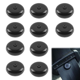 GHPKOTW 10 Paar Sicherheitsgurt Stopper, Universale Gurtclips für Auto, Rutschfeste Sicherheitsgurtschnallen, Robust und Langlebig, Kompatibel mit PKW LKW SUV, Gurtstopper aus Kunststoff