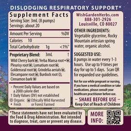 WishGarden Herbs Get Over It! - Herbal Immunity Recovery Supplement & Immune Booster Tincture, Provides Immunity Boost to Help Eliminate Stubborn Conditions, Immune Support, Lung Support, Biotic, 1oz