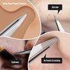 DUROX Blunt Tipped Safety Tweezers for Eyebrows, Chin, and Facial