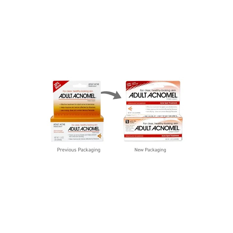 Acnomel Acné En Adultos Crema Medicamento 36g