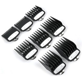 TIMESETL Clipper Guards,Electric Hair Clippers Hanging Buckle Limit Comb 8 Pieces Set,Barber Clippers,Hair Cutting Machine,Hair Clipper Guards,Guide Combs for Clippers,Hair Clipper Combs,Hair Guard