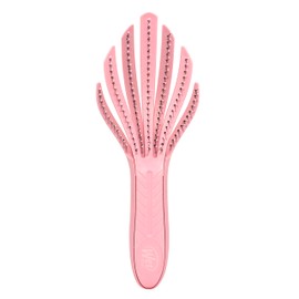 Wet Brush Wet Brush Go Green Curl Detangler Hair Brush-Pale Pink-Ultra-Soft IntelliFlex Detangling Bristles Glide Through Tangles with Ease - Great For Curly Hair - No Split Ends & Pain-Free for Wet or Dry Hair