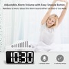 DreamSky Small Digital Alarm Clock for Bedroom, Large Big Numbers