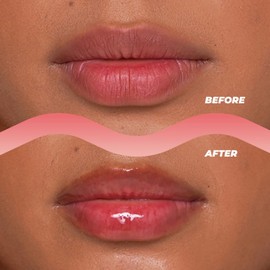 Vitamasques Korean Lip Oil Stain - Watermelon, Plump & Hydrate, Korean Lip Gloss, Lip Gloss plumper, Lip Oil For Women, Non-Sticky Lip Glow Oil Moisturizing - 0.17 Fl Oz