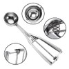 Ice Cream Scoop, 3 Pieces Ball Shaped Stainless Steel Ice