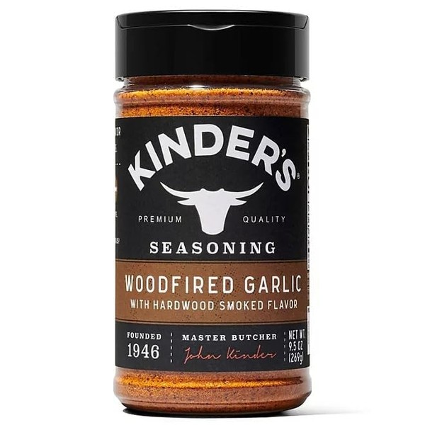 Generic Kinder Woodfired Garlic Rub 9.5oz Seasoning (Single Pack)