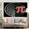 Aperturee Math Pi Day Banner 70.8 x 43.3 Inch, Happy