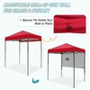 EAGLE PEAK Instant Pop Up Canopy with Adjustable Sun Wall