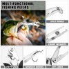 GPUSFAK Fishing Tool Kit, 11 Pieces Fishing Gear, Fishing Pliers
