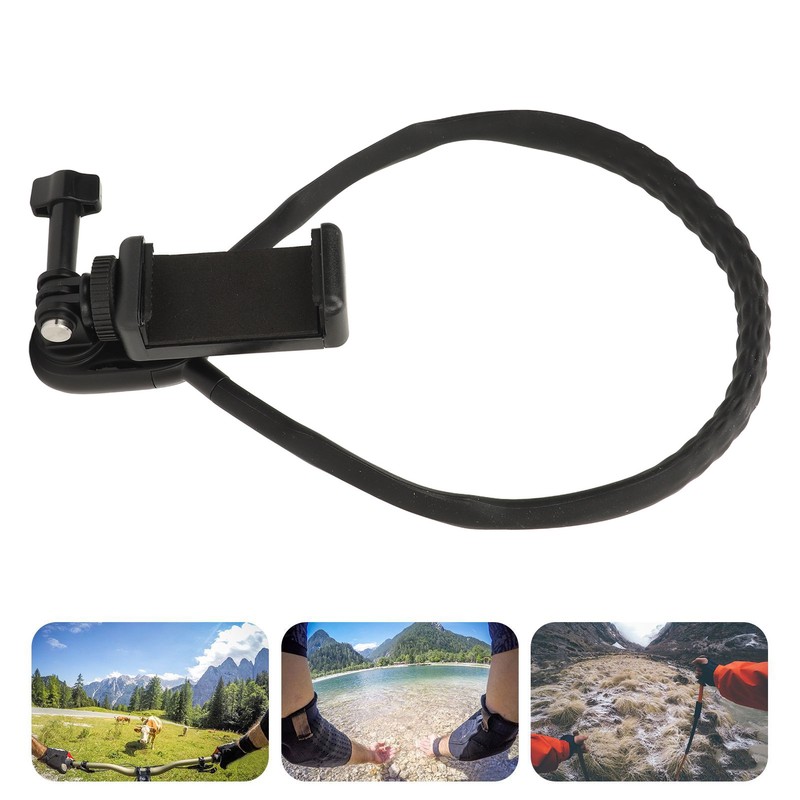 Neck Selfie Holder 180 Degrees Adjustable Detachable Smartphone Selfie Neck