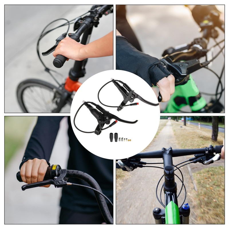 Drhomeam Left & Right Electronic Brake Lever Set for Most