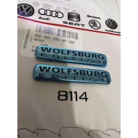 Volkswagen 2012 - 2015 Volkswagen Jetta Passat Wolfsburg Edition Emblem Badge Logo NEW OEM