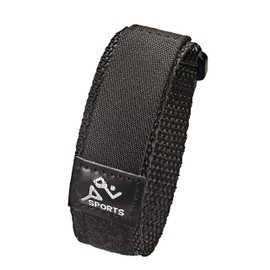 Alpine Sporty Nylon Cloth Fabric Wrapped around Wrist Watch Band - Fabric washable spots watch strap in black, green, orange red colors - 16mm, 20mm, 22mm, 22mmm, Nylon