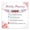 Healthy Pregnancy Bracelet Mom to be Gifts for New Mom