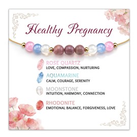 Healthy Pregnancy Bracelet Mom to be Gifts for New Mom