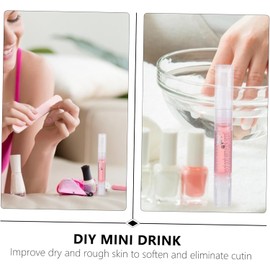 Genérico Aceite Esencial Cuidado Uñas 8 Unidades Pluma Hidratante Aceite Revitalizador De Cutículas Adecuado Para Manicura Uso Doméstico Cepillo Aplicador