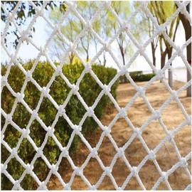 Protective Netting for Kids Pets, Children Net Wall Net Cargo Nylon Rope Net Playground Swingset Large Indoor Giant Mesh Nets Outdoor Garden Netting(Size:1x5M(3X16FT))