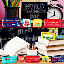 36PCS Teacher Appreciation Gifts in Bulk for Teachers Appreciation Week Refrigerator Magnets Sets, Birthday Christmas Unique Gift Supplies