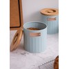 KitchenCraft Storage Canisters, Light Blue, 3 Pieces, Gift Boxed