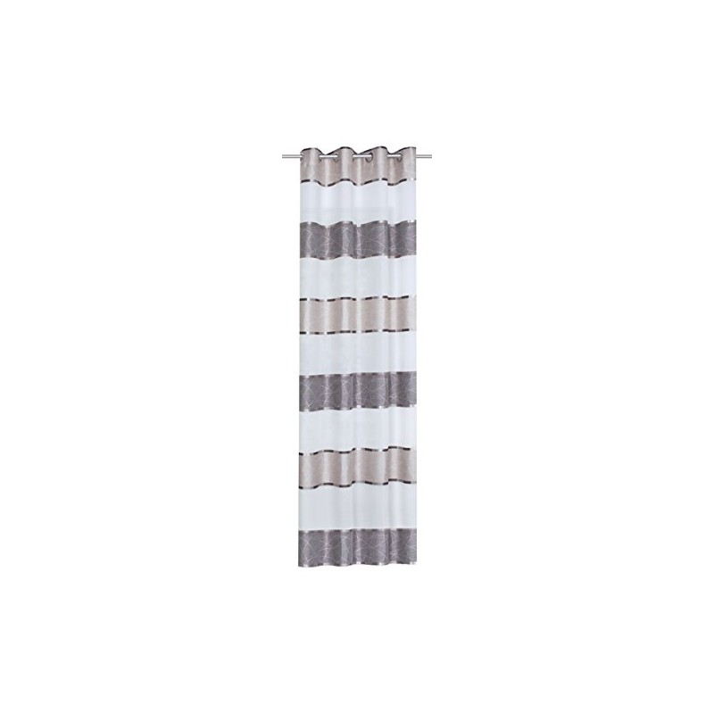 FASHION FOR HOME Home Fashion 051777 0560 Fabric Stone Eyelet