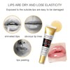 Lip Plumper Gloss for Fuller Lips, Hydrating Moisturizing Oil Fills