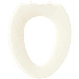 OKA (OKA) Uchineko Toilet Seat Cover, Custom Fit for O-Shaped Seats, White (Thick, Cute, Stylish, Cat)