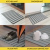 Diatomite Stone Bath Mat | Quick Dry | Foldable Design|