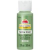 Apple Barrel Acrylic Paint, Green, 2oz