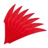 PATIKIL 4 Inch Arrow Vanes, 20 Pack Turkey Feather Fletching