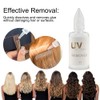 GlamorDove UV Lamp Hair Extension Tool Kit Invisible Extensions 20g