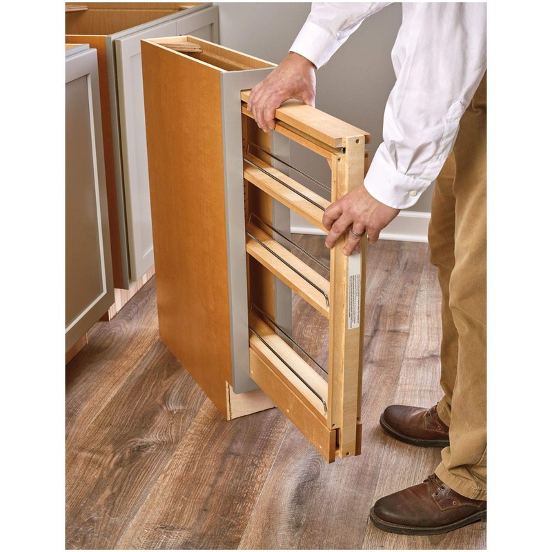438 Base Organizer for 3 inch Base Cabinet Maple