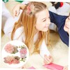 SAFIGLE 3pcs Floral Hair Clips for Girls Boy Girl Hair