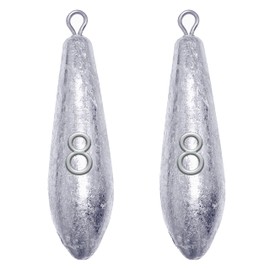 Drop Shot Fishing Weights Sinkers for Saltwater Freshwater Fishing 8oz 2pcs