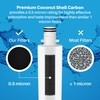 SpiroPure SP-LE1000 Refrigerator Water Filter Replacement for LT1000P, ADQ747935, MDJ64844601,