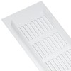 2 Pcs Air Vent Ventilation Grille Aluminium Alloy Rectangular Vent