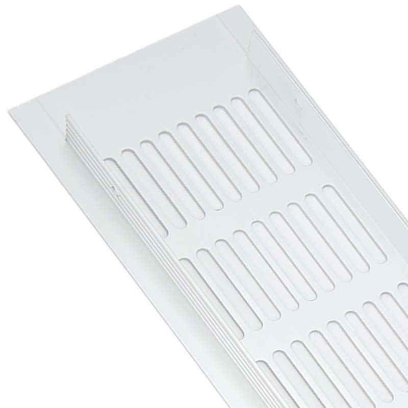 2 Pcs Air Vent Ventilation Grille Aluminium Alloy Rectangular Vent