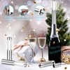 4 Pieces LED Strobe Baton Light Bottle Service Lights Bright