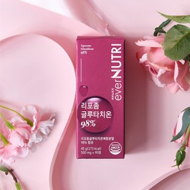 Evernutri High Purity Liposomal Glutathione 98% Vitamin C 90 tablets, 1 piece / 에버뉴트리 고순도 리포좀 글루타치온 98% 비타민C 90정, 1개