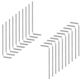 Piutouyar 2.5mm Hex Key Wrench, Allen key Wrench,20Pcs L Shaped Wrench, Hex Key Hexagon Head Replacement, Small Hex Wrench for Repairing Bike, Furniture