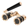 Aomekie Theatre Opera Glasses with Handle 3X25 Compact Folding Binoculars