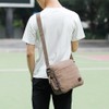 EGOGO Men's Canvas Messenger Bag Sling Shoulder Pack Daypack Cross