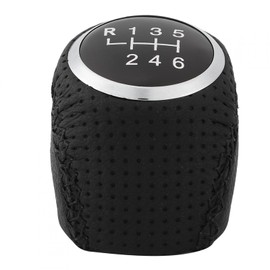 Shift Knob Replacement for Peugeot Boxer(Black, 6 Speed)