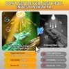 REPTI ZOO 2PACK Reptile Heat Lamp Bulb, 100W Full Spectrum