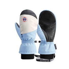 ZVCXOE Snowboarding Gloves, Outdoor Gloves, Men's, Ski Gloves, Snow Gloves, Multi-Purpose Outdoor Activities, Touch Panel Compatible, Cold Protection, Waterproof, Windproof, Mountain Climbing, Playing